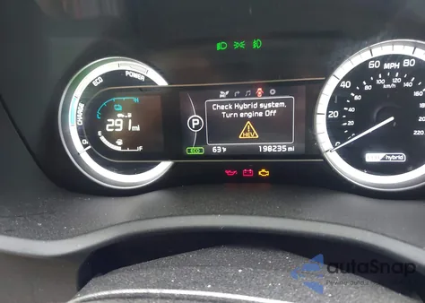 2019 Kia Niro S Touring из США, поврежденный, VIN KNDCC3LC1K5262689